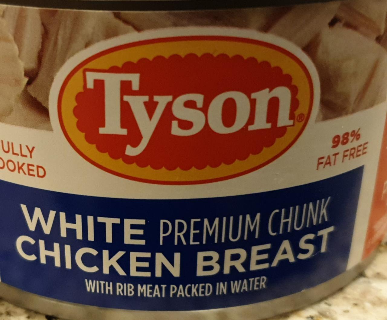 Fotografie - White premium chunk chicken breast Tyson