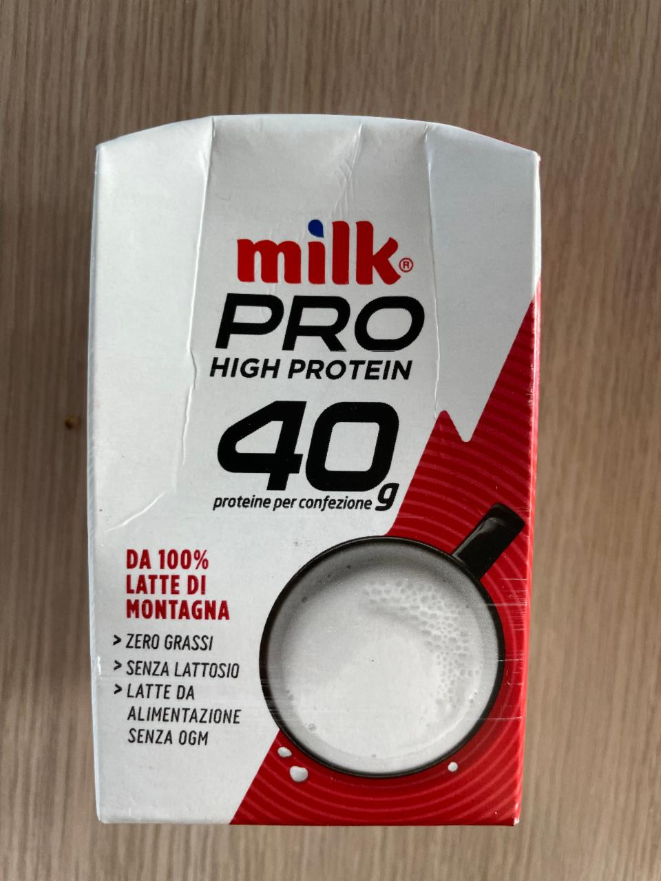 Fotografie - milk pro high protein