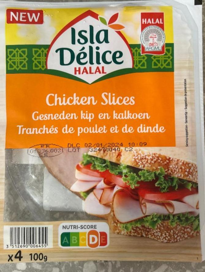 Fotografie - Isla éelice Chicken Slices Halal