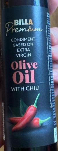 Fotografie - Olive oil with chili Billa Premium