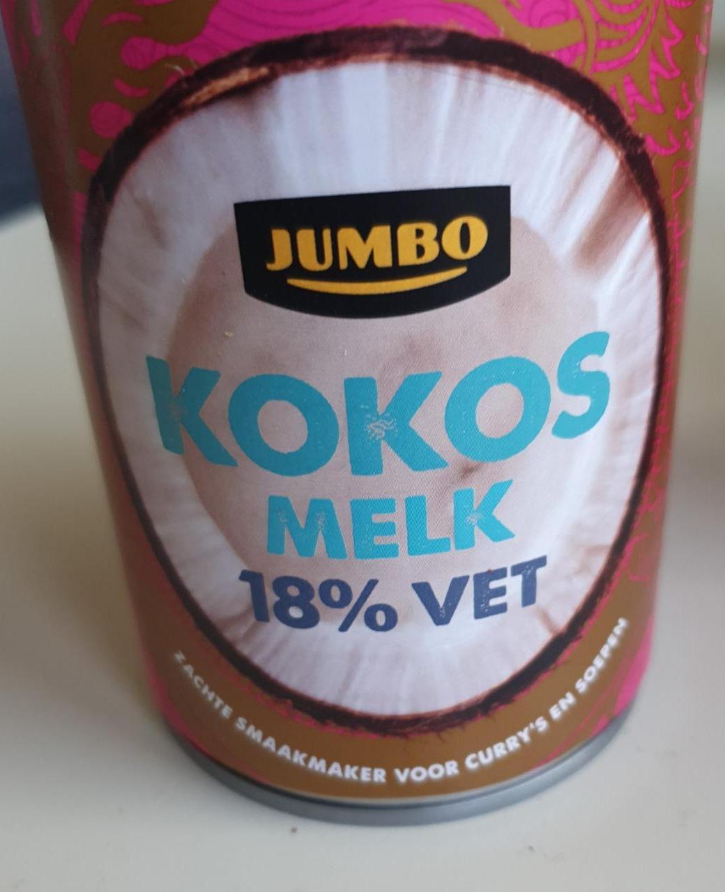 Fotografie - Kokos Melk 18% vet Jumbo