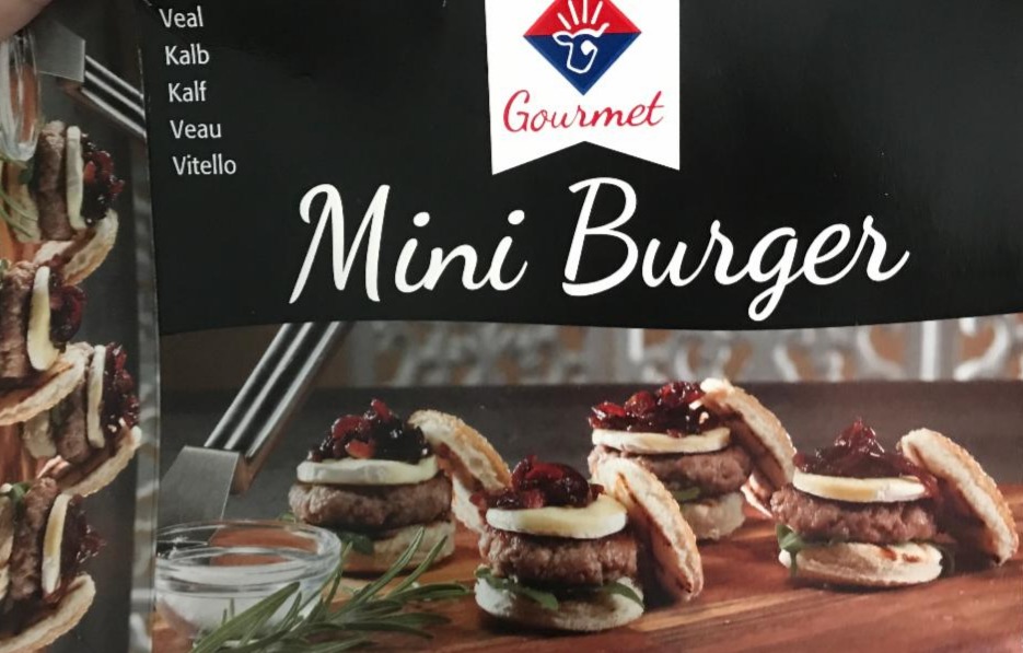 Fotografie - Veal mini hamburger Gourmet