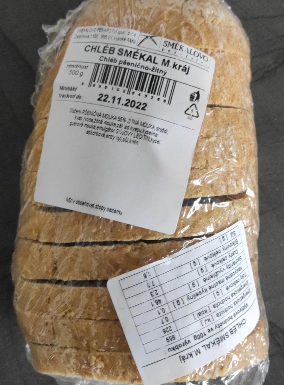 Fotografie - Chléb Smékal Smékalovo pekařství