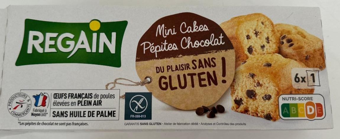 Fotografie - Mini Cakes Pépites Chocolat sans gluten Regain