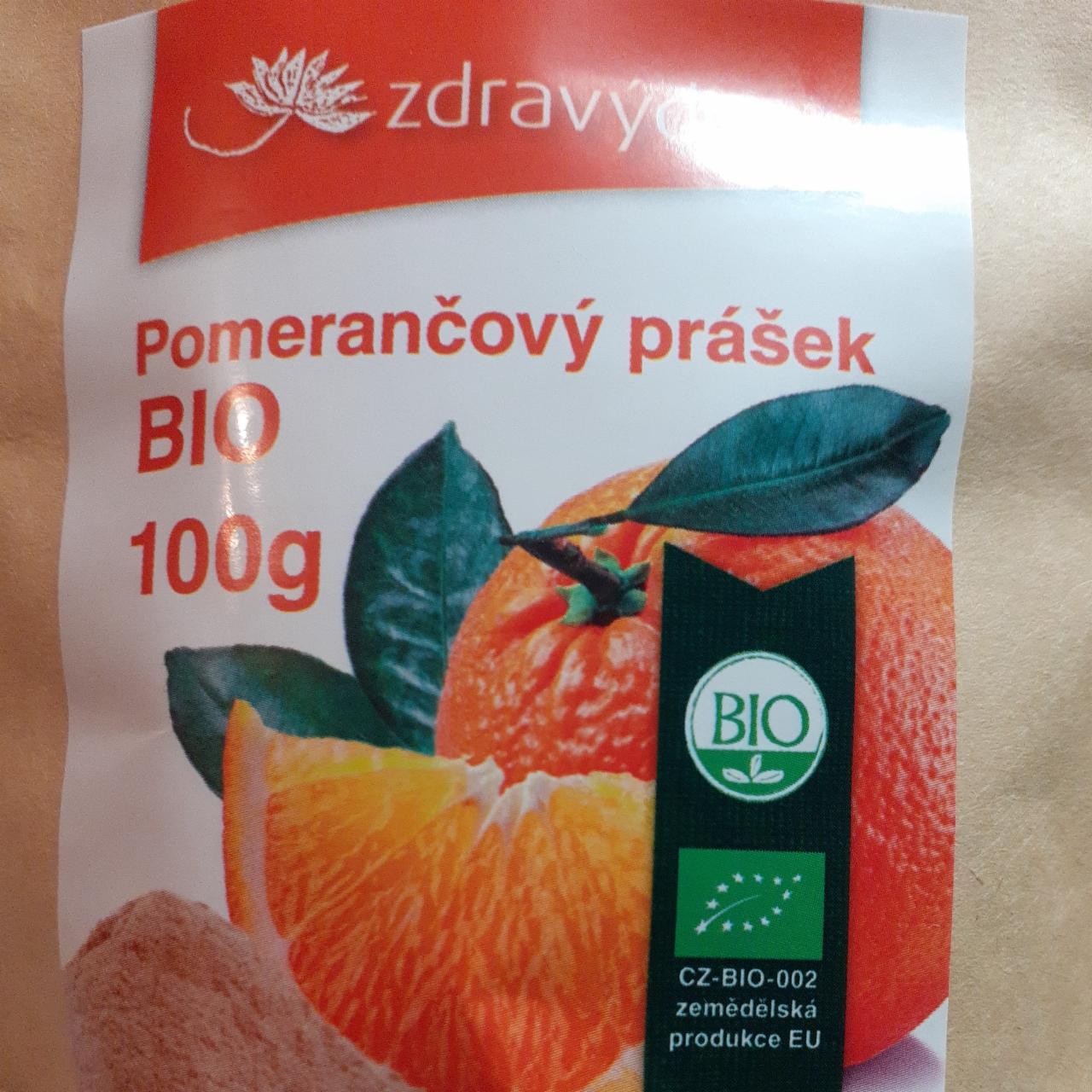Fotografie - Pomerančový prášek BIO Zdravý den