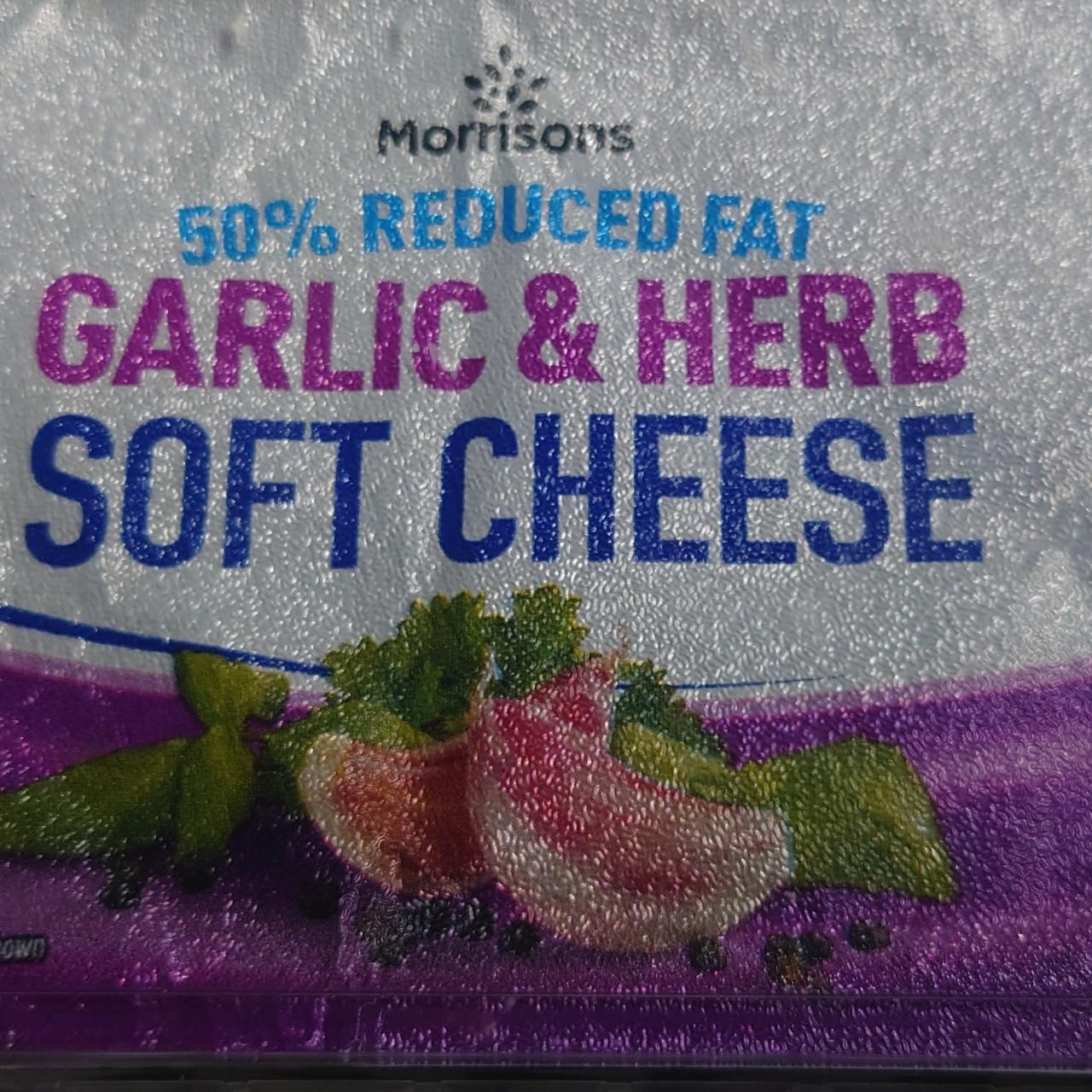 Fotografie - Garlic & Herb soft cheese Morrisons