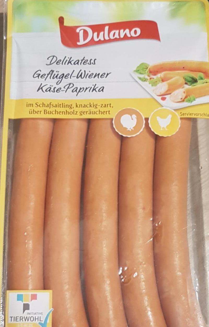 Fotografie - Delikatess Geflügel-Wiener Käse-Paprika Dulano