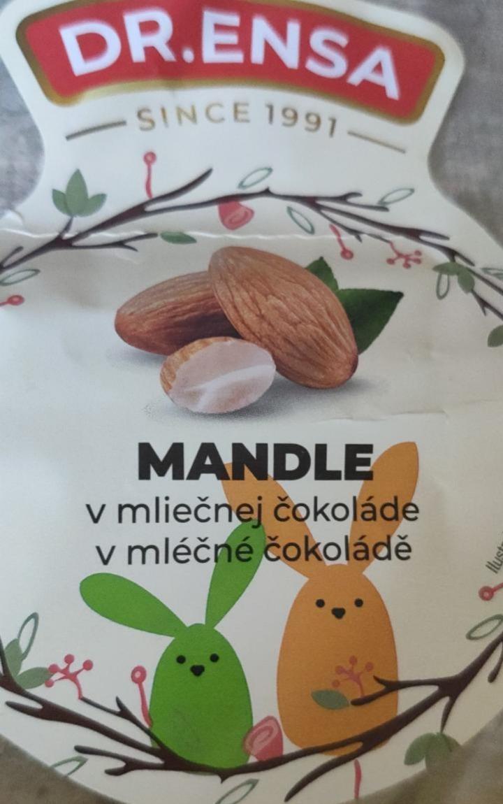 Fotografie - Mandle v mléčné čokoládě