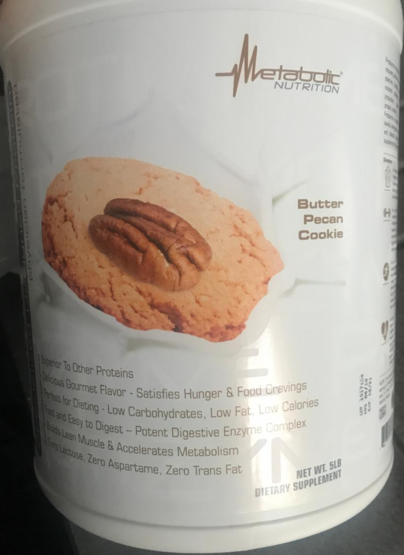 Fotografie - Protizyme Butter Pecan Cookie Metabolic Nutrition