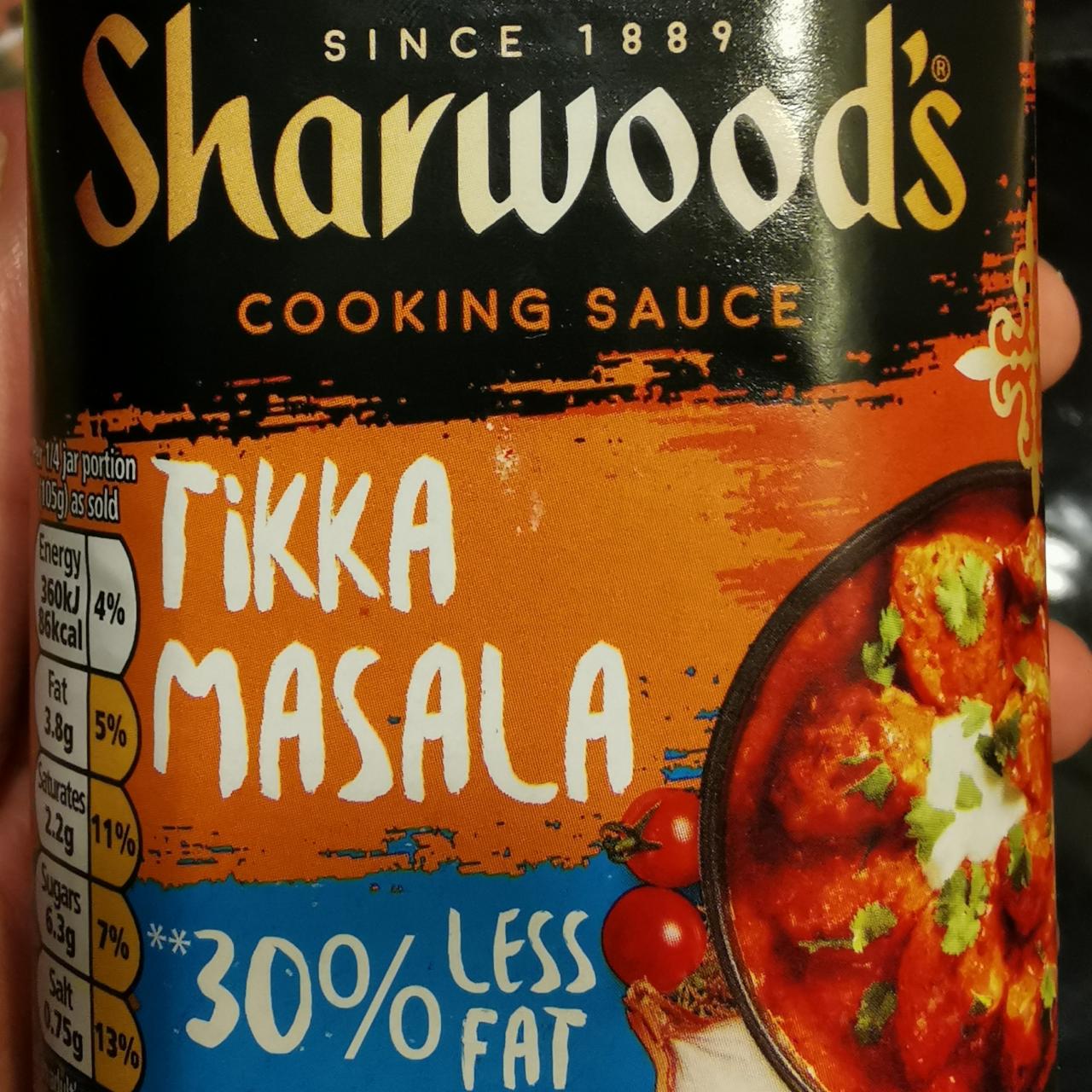 Fotografie - Tikka Masala Cooking Sauce - 30% less fat Sharwood's