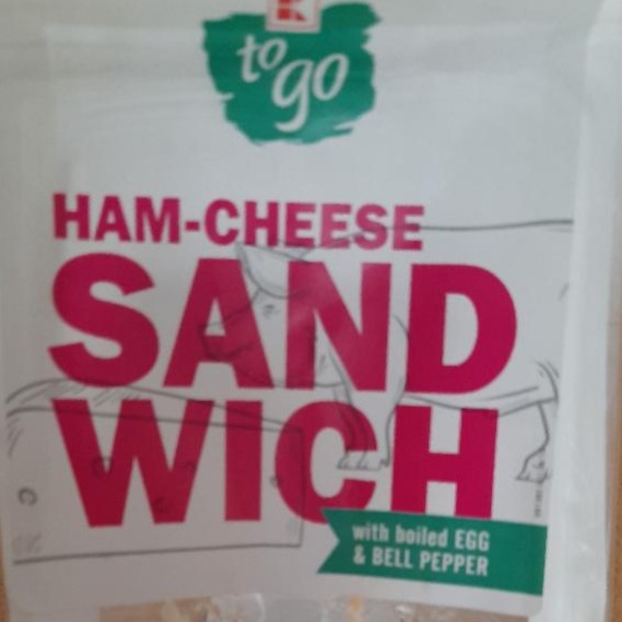 Fotografie - Ham-chesse sandwich to go Kaufland