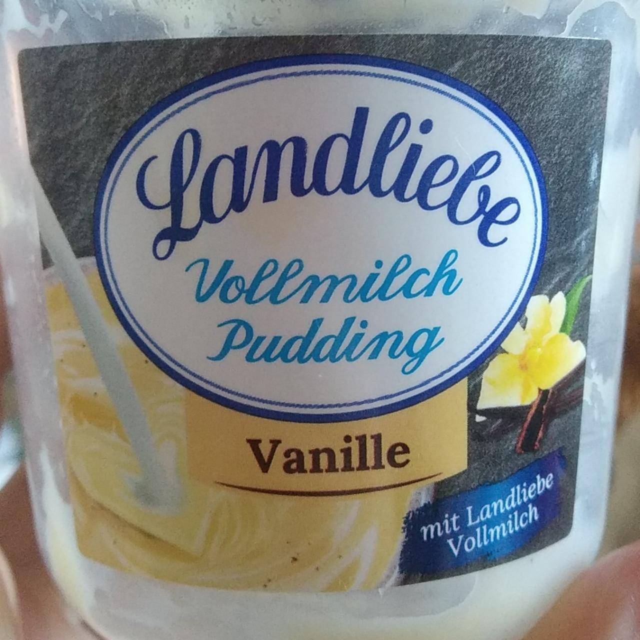 Fotografie - plnotučný vanilkový puding Landliebe