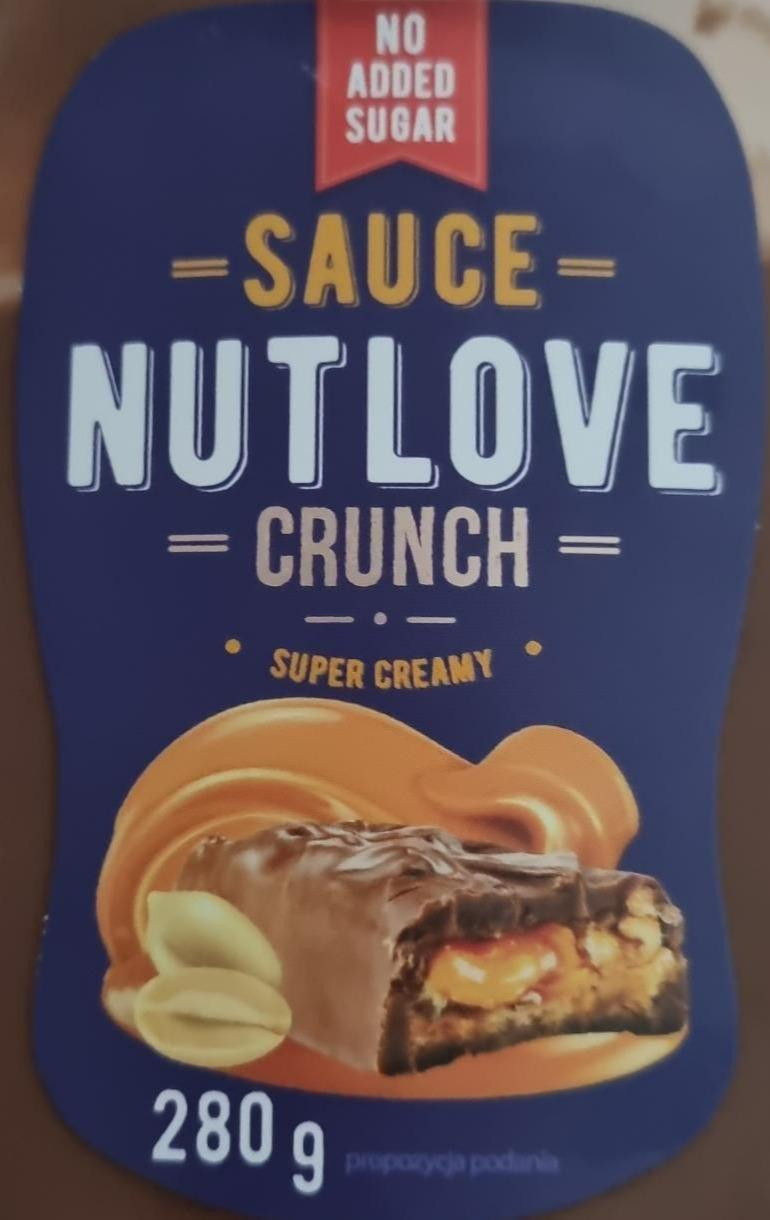 Fotografie - Sauce Nutlove crunch super creamy Allnutrition