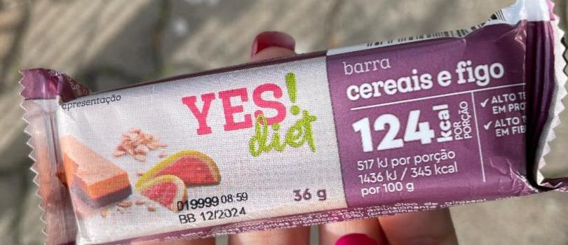 Fotografie - Barra cereais e figo YES!diet
