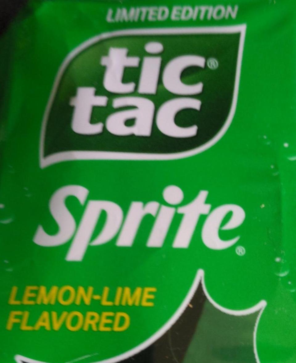 Fotografie - Tic Tac Sprite Lemon-Lime Flavored