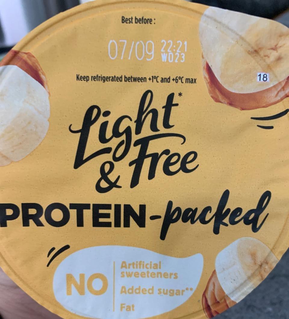 Fotografie - Light&Free Protein packed Banana & peanut butter